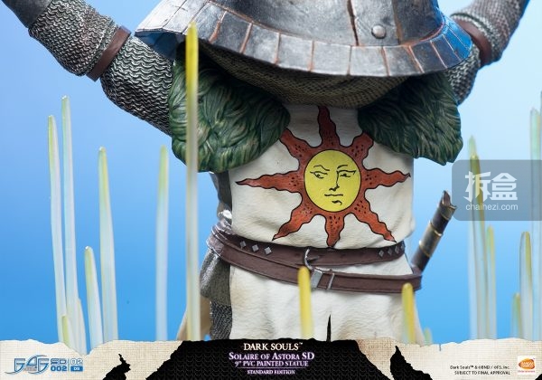 first 4 figures 黑暗之魂-太阳骑士 索拉尔/solaire