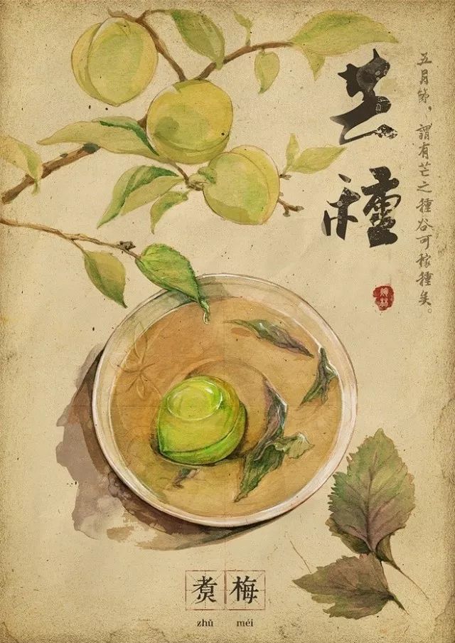 煮梅  