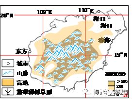 材料一:海南岛地处热带季风气候,一年分为旱,雨两季.