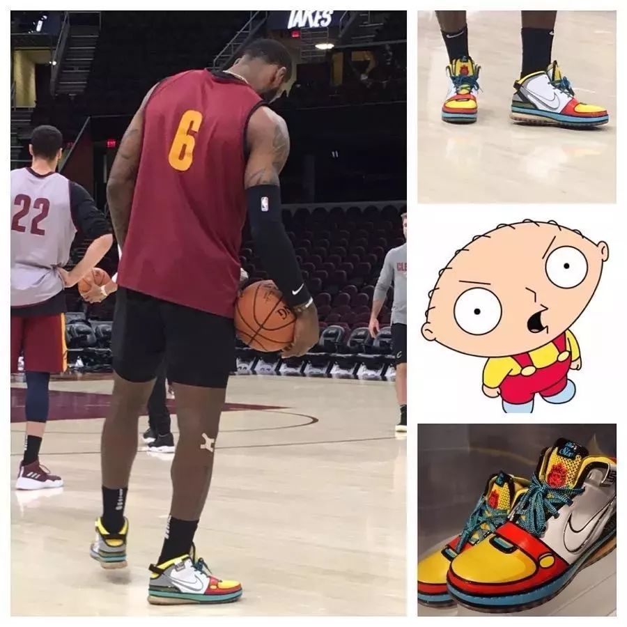 nike zoom lebron 6 stewie griffin