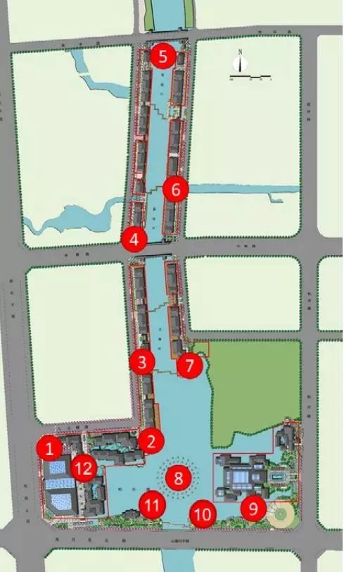 兴化楚水廊桥文化旅游景区北起五里东路南至昭阳湖,面积约13万平方米.