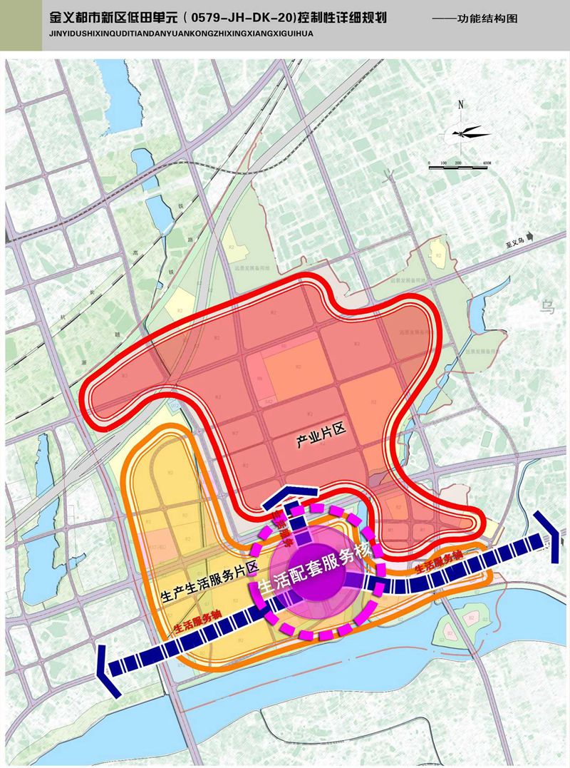 金义都市新区最新规划出炉,涉及居住用地5662.5亩