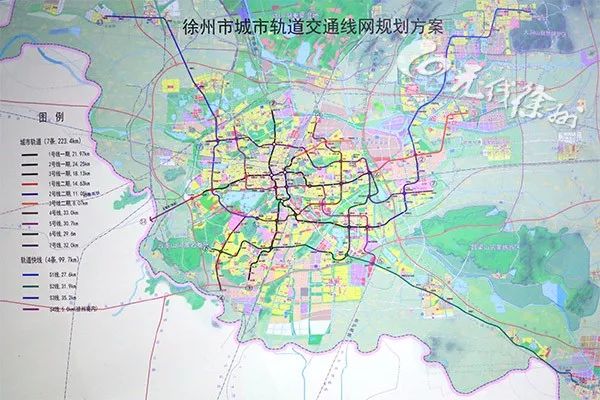 【组图】徐州11条地铁规划线路,未来的市中心在.