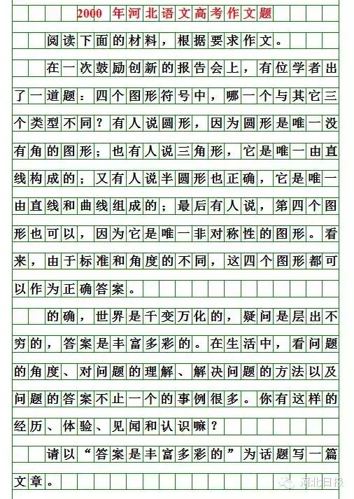 清朝经济总量排名高考作文题目汇总(2)