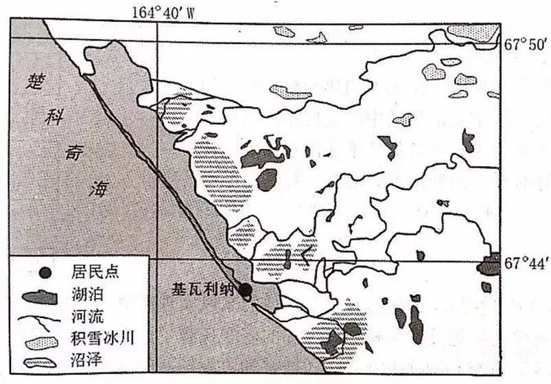 基瓦利纳是美国阿拉斯加州的一座小镇,它位于一条狭长的沙坝上,海拔约