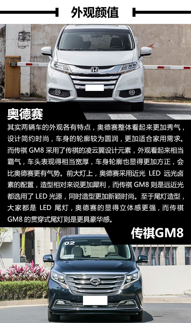 宜家宜居的mpv可以怎么选本田奥德赛or传祺gm8