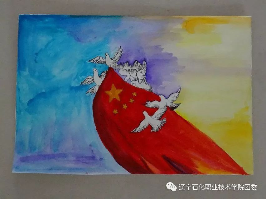 投票弘扬爱国精神激扬青春梦想绘画作品投票评选