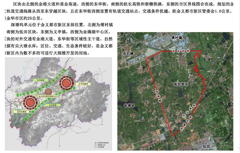 金义都市新区最新规划出炉,涉及居住用地5662.5亩