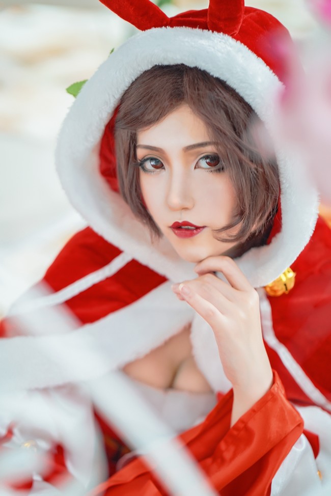 《王者荣耀》貂蝉圣诞恋歌cosplay