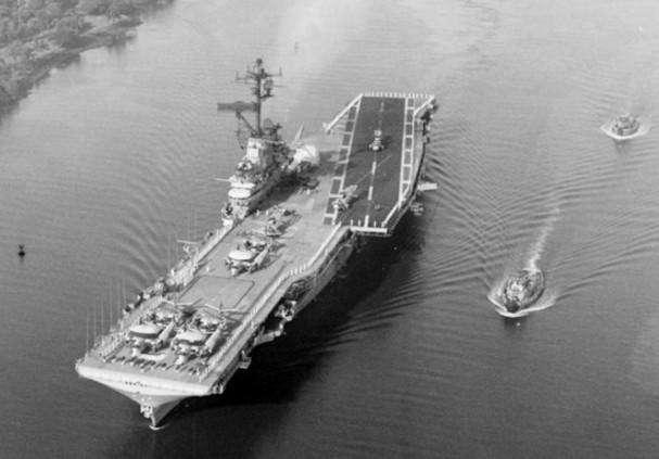 美国在二战期间就已拥有100艘航母