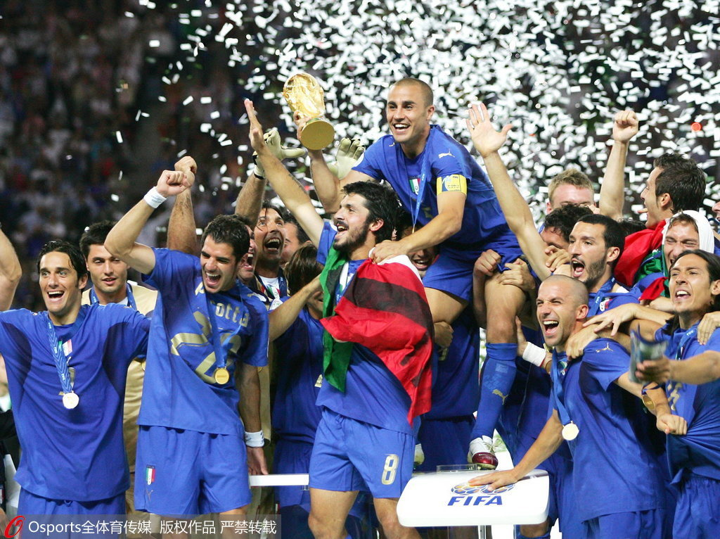 高清图:2006年德国世界杯经典回顾 意大利夺冠
