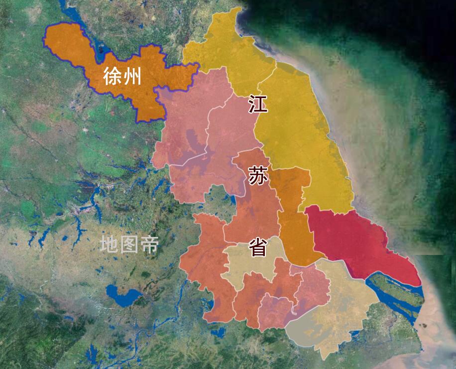 古九州之一徐州,如今是江苏地级市,交通四通八达图片