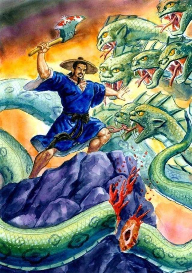 玄武神话研究,颛顼为龟,水神共工就是虺蛇!