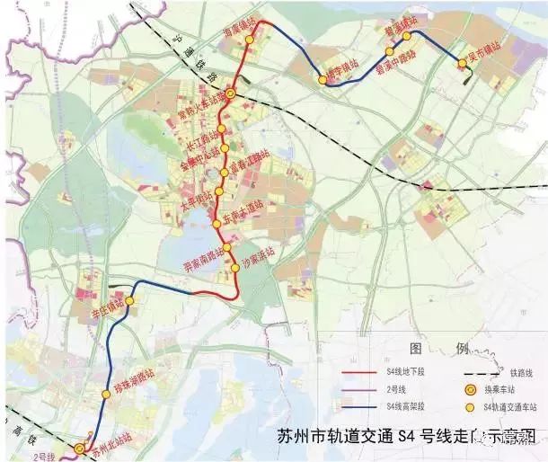 财经 正文  根据苏州市域轨道交通线网规划,s4线是经过常熟市域范围内