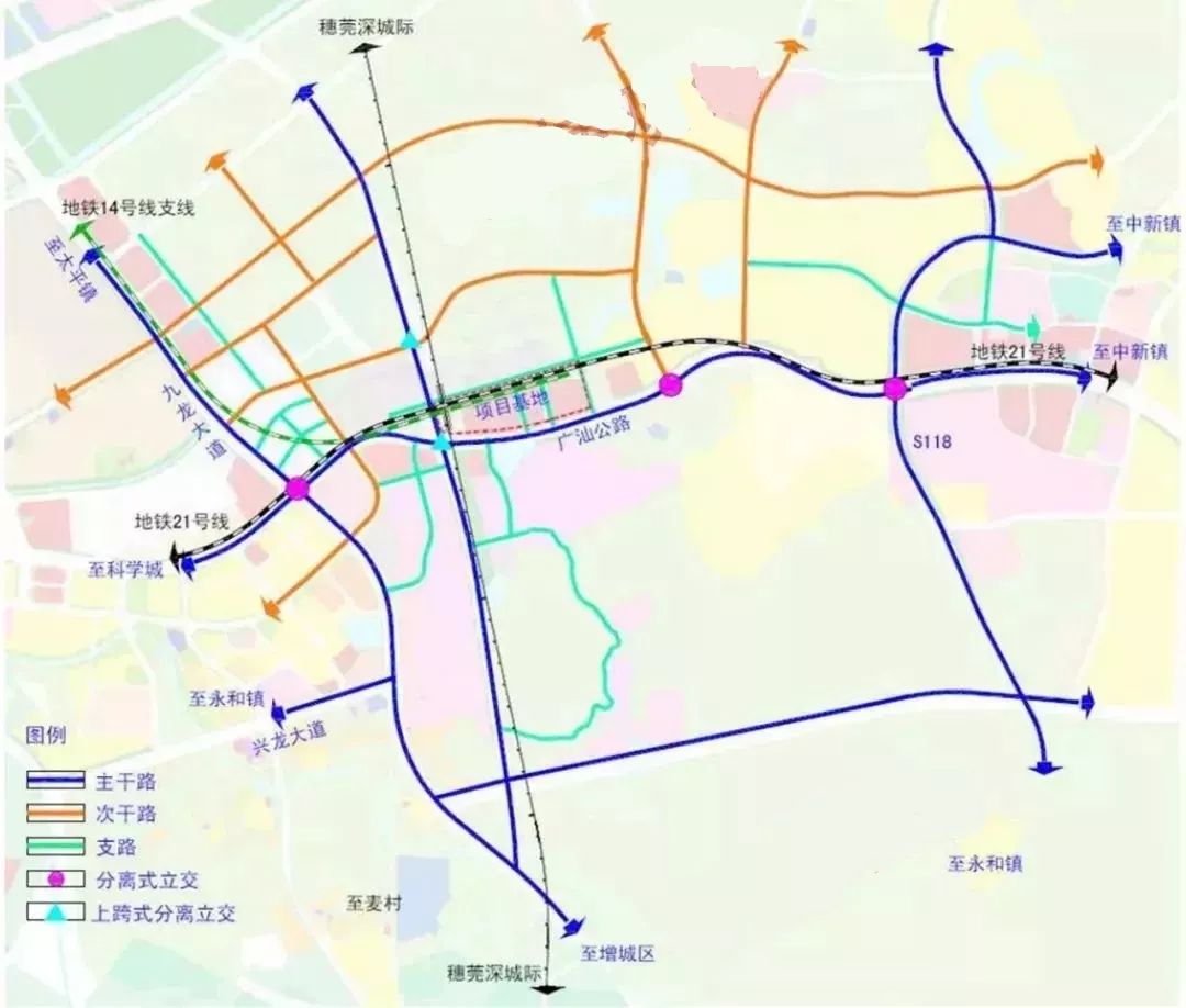 下一个新塘广州东部又一个巨型交通枢纽规划公布!