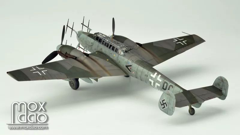 牛魔王 1/72 bf-110g-4 夜战型 | 模型作品