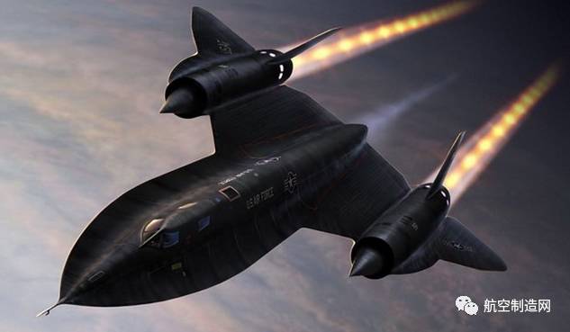 sr-71"黑鸟"侦察机