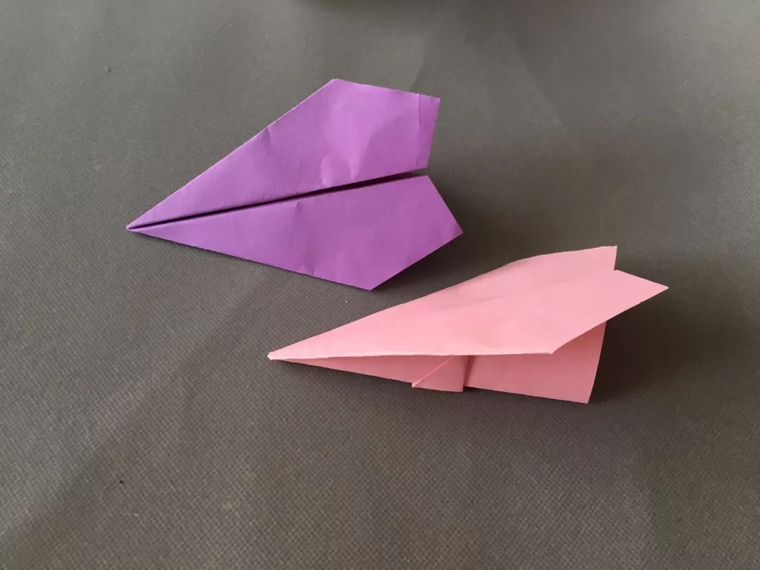 儿童手工折纸,简单的飞机折纸,1分钟学会