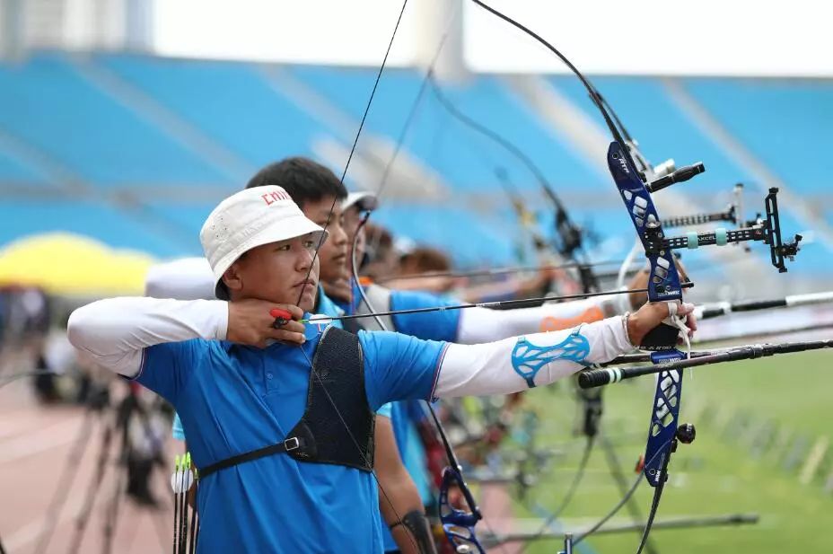 射箭点怎么搭弦_周子瑜射箭图片(2)