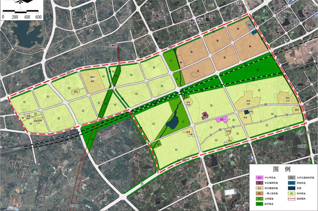 金义都市新区这个区块规划出炉,涉及到8个村.配备小学,幼儿园,养老院!