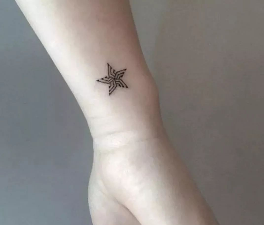 纹身五角星