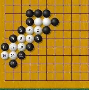 围棋一招吃多子的基本技巧,感觉怕怕的.