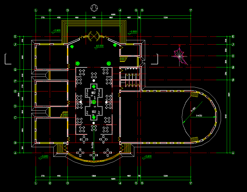 cad中学小学幼儿园cad