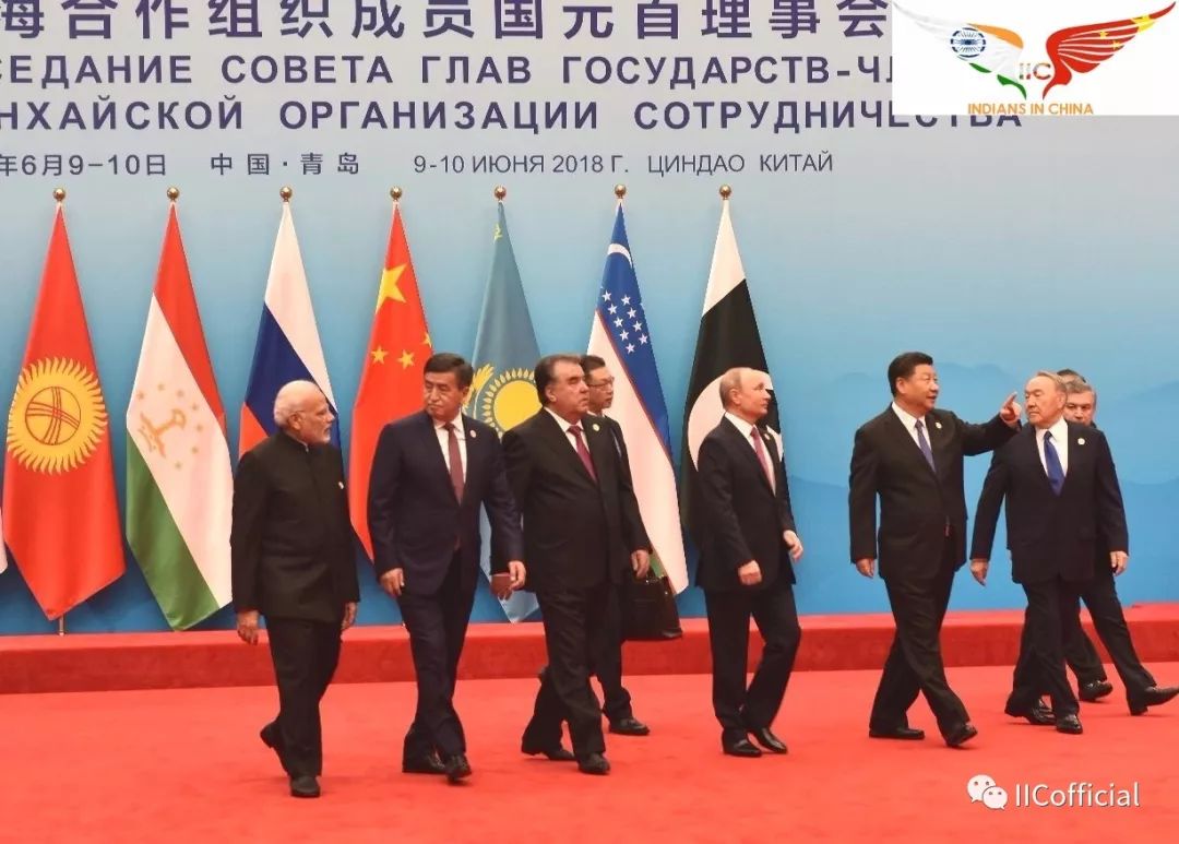 pmmodiatscosummit2018印度总理莫迪参加2018年上海合作组织峰会