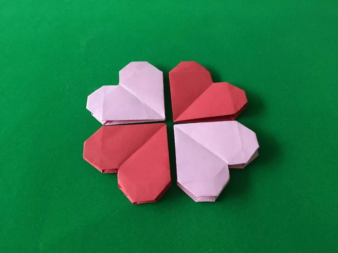 手工折纸,分享一款最简单的爱心折纸,简单易学!