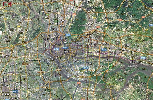 广州面积和人口_广州人口分布示意图(3)