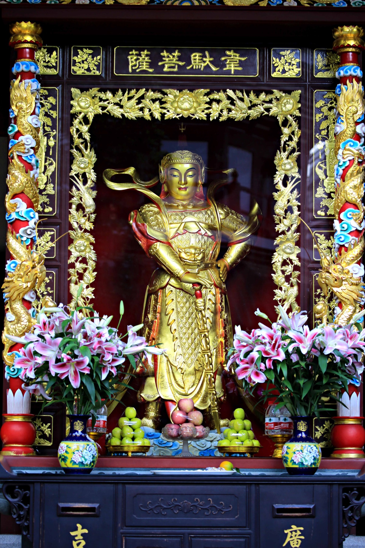 ゆんフリー写真素材集 : No. 13671 六榕寺 仏像 [中国 / 広州]