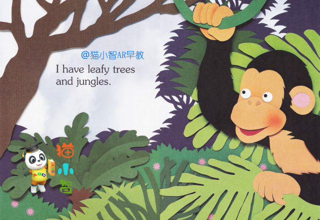 i have leafy trees and jungles.我也有树木和丛林.