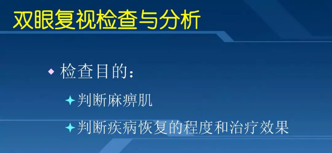 ppt病例讲解:复视诊断中的一些问题