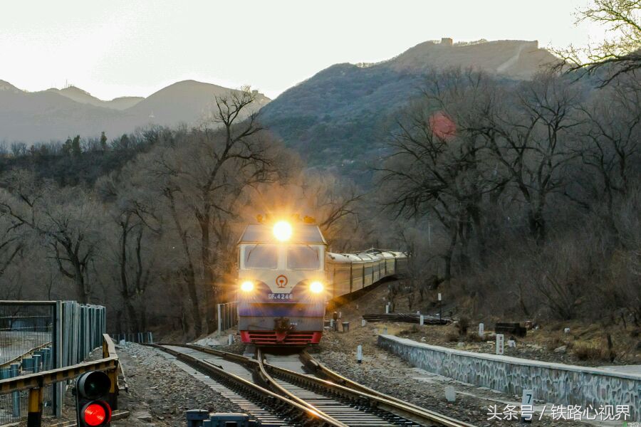 京张(京包)铁路关沟段剪影,最后的普速列车