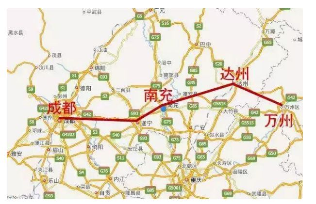 还将修建一条更高标准的高铁, 加快南充至潼南高速公路, 内江至大足