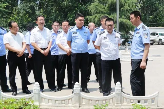 邯郸市公安局长今日到峰峰调研看看都去了哪些基层单位