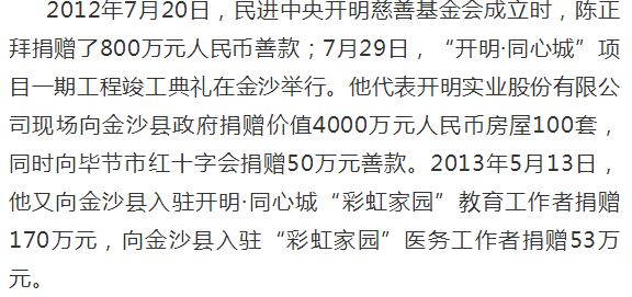 厉害了苍南人陈正拜入选第十届中华慈善奖提名