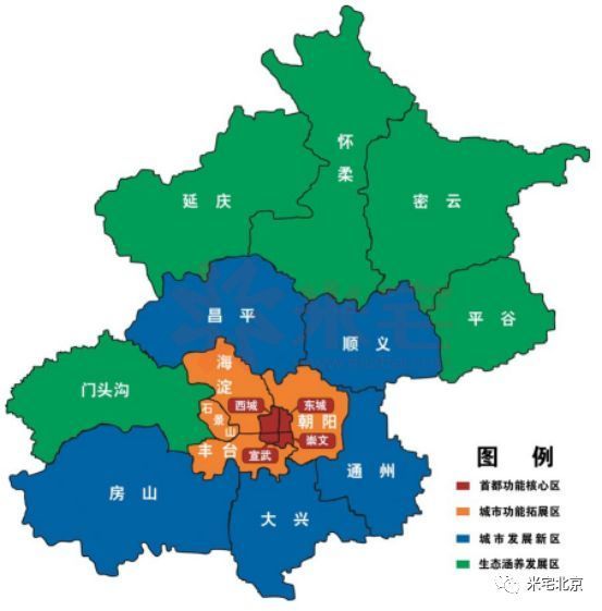 在2016—2035年最新的北京城市总体规划中,明确将门头沟区,平谷区