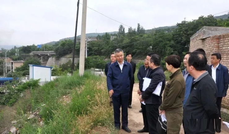 三阳川隧道北口渭南镇渭红村建设地点,甘肃(天水)国际陆港规划建设