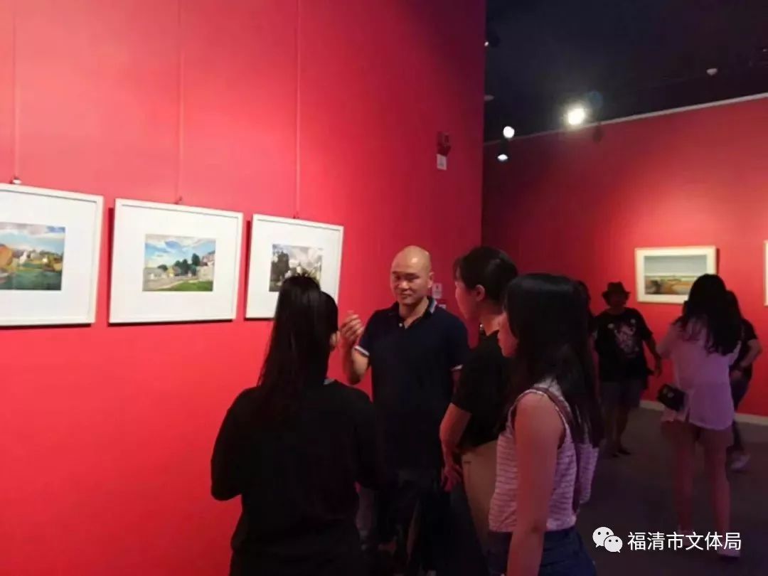 文化资讯丨水彩画名家杨新武作品邀请展在福清举行