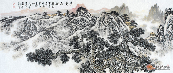 马国立山水画收藏有潜力,四十余年画龄有真章 - m13064518873_2 - m