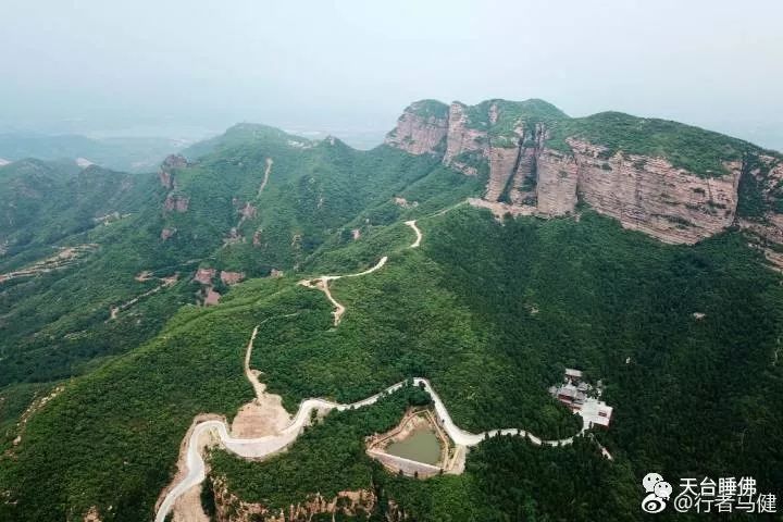 航拍临城天台山,感受华夏祈福文化!