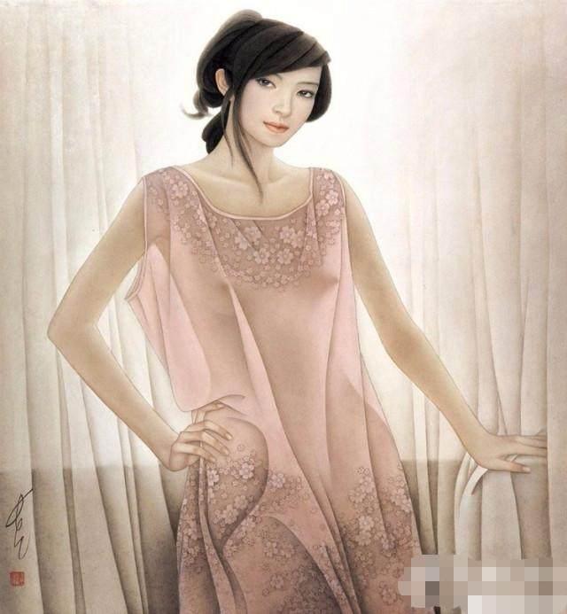 论中国画的艺术魅力,中国人体画之精髓:美到极致的古典美女赏析