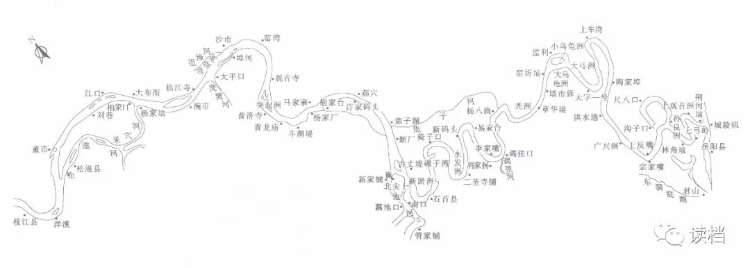 荆江从湖北枝城至湖南城陵矶共347公里,"九曲回肠",滩多水浅,河床洲滩