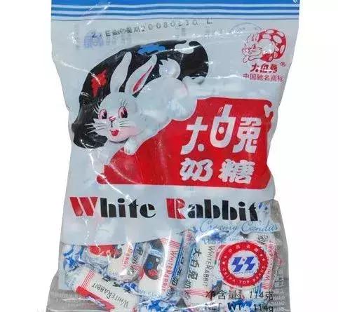 大白兔奶糖是上海冠生园出品的奶类糖果