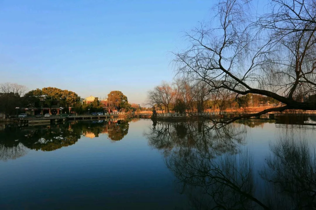 社会 正文 菱湖还有著名的"菱湖夜月"美景,以水取胜,碧波荡漾,渠道