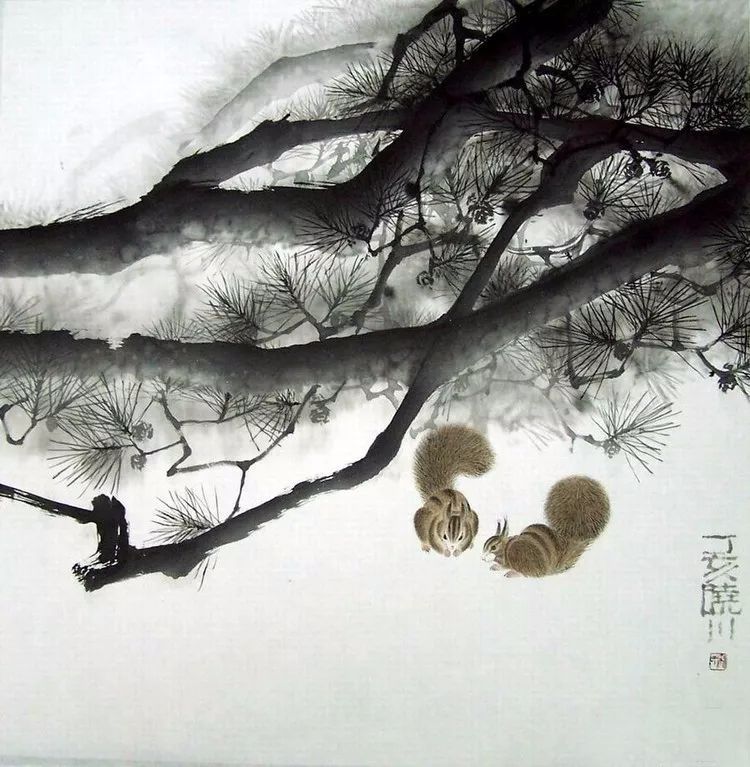 四川中国画家:秦天柱中国画作品欣赏(90副)