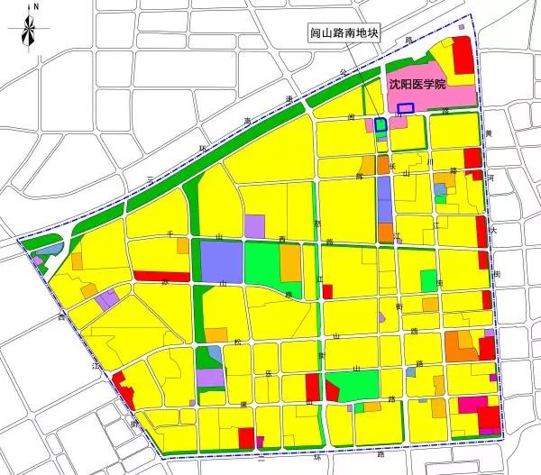 于洪区闾山路南地块用地性质拟调整 规划草案已公示