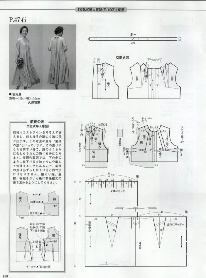 2018流行女装款式纸样(干货)