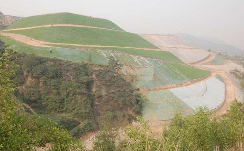 山西省汾西矿业煤矸石矿山生态修复